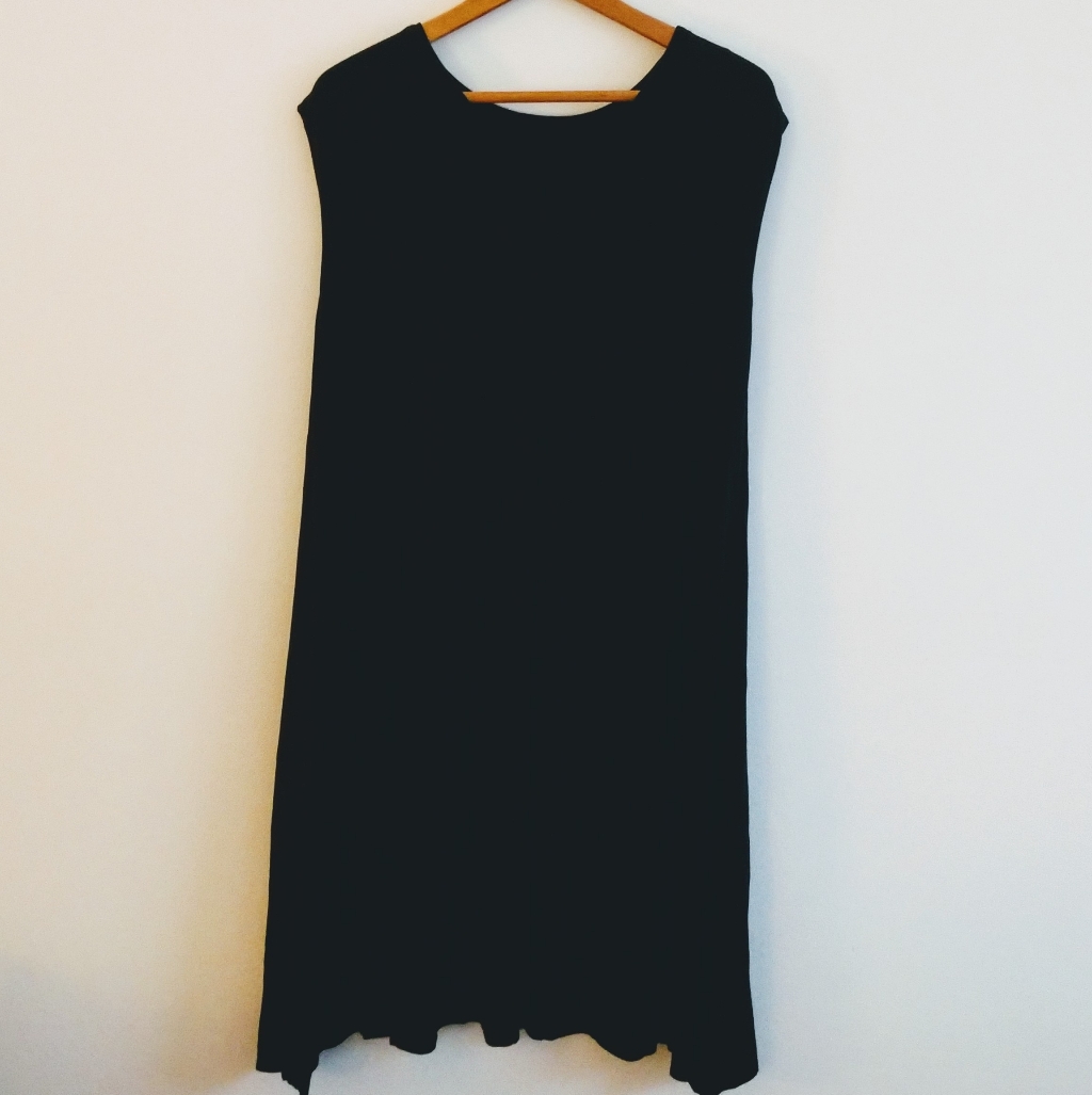 Cynthia Rowley Cap-Sleeve Black Dress